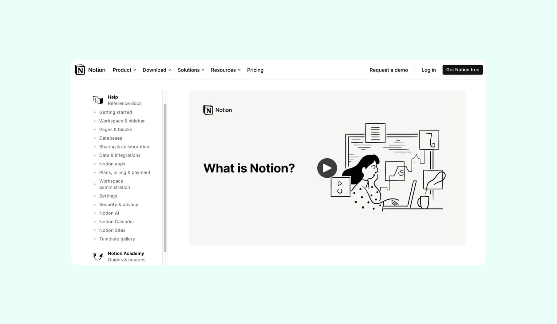 Best Next.js websites: Notion
