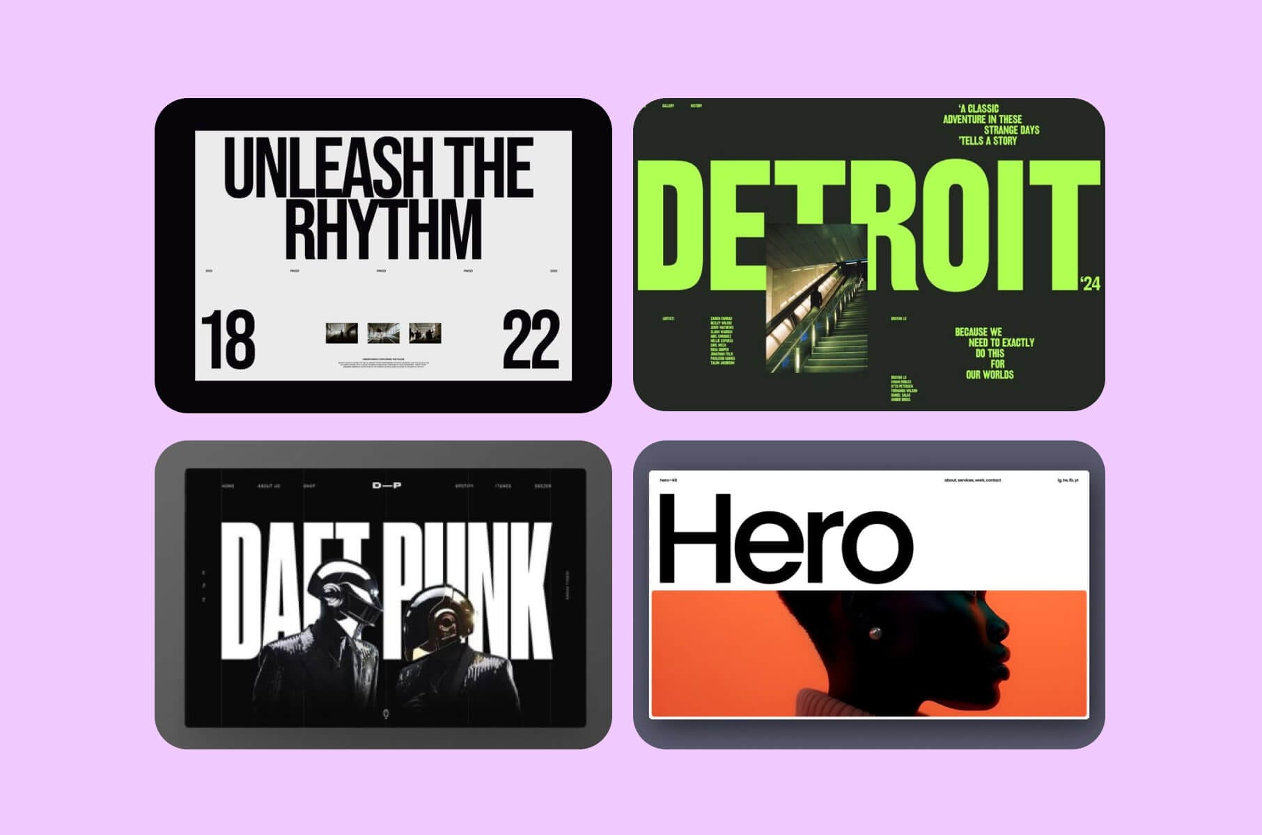 Web design trends 2025: Clean and minimal vibe