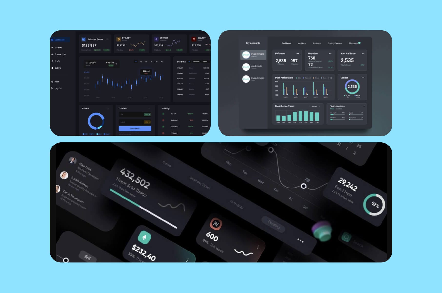 Web3 design trend №1: Dark mode