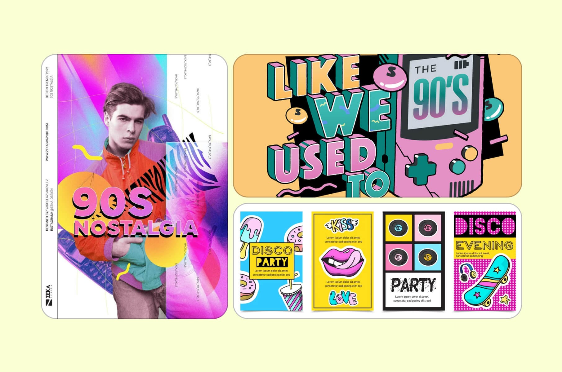 Graphic design trend 2025: Good, old-fashioned nostalgia