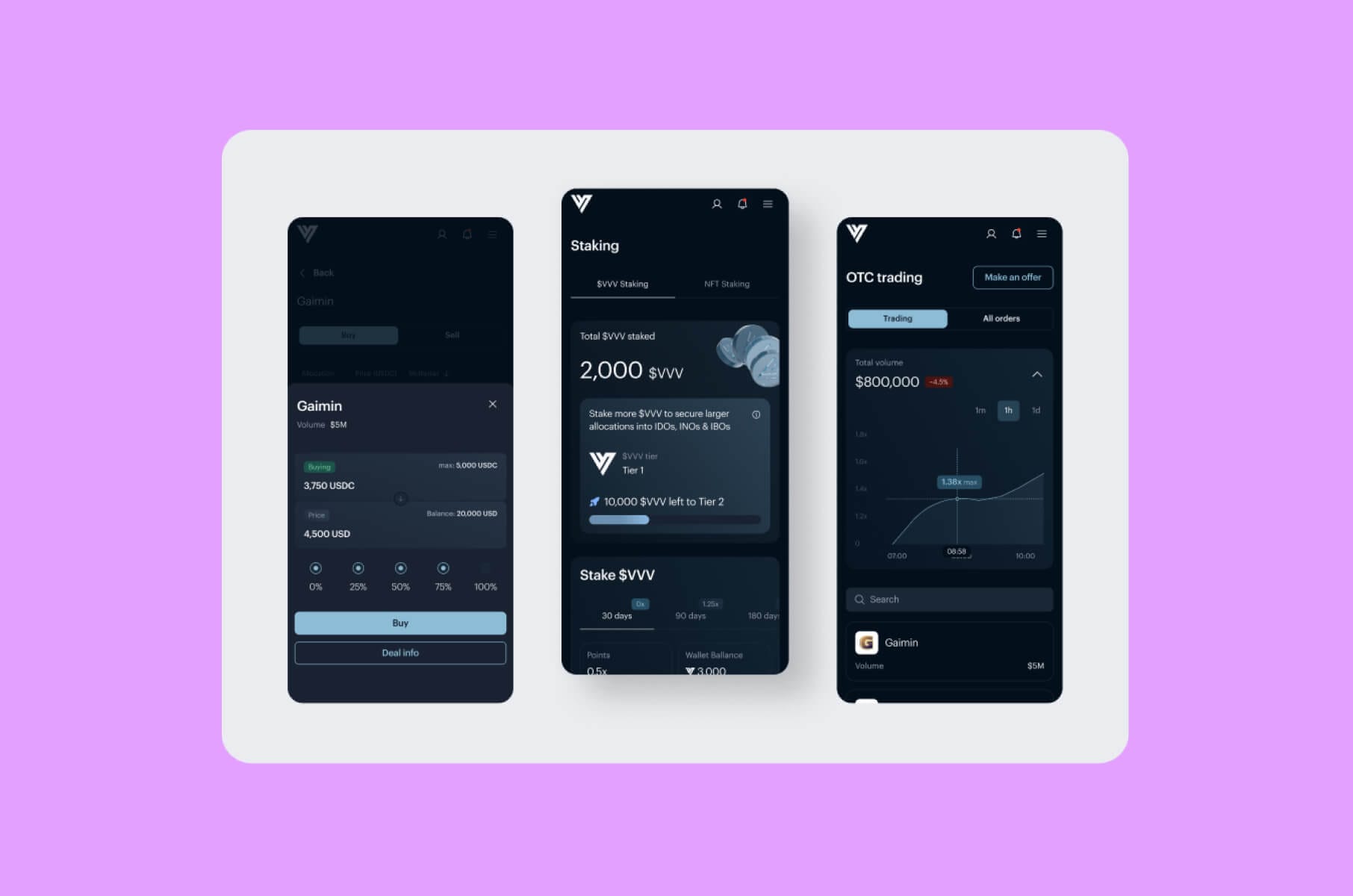 vVv Web3 design. How about making sure your design looks good on mobile?