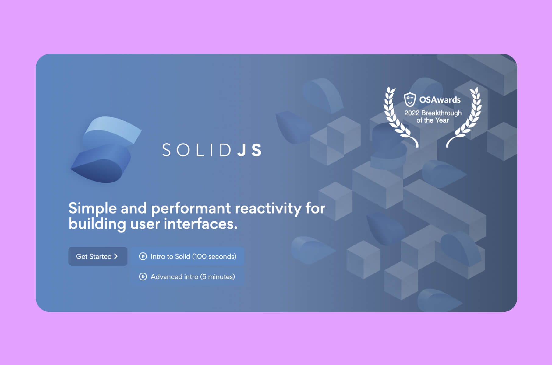 SolidJS frontend framework