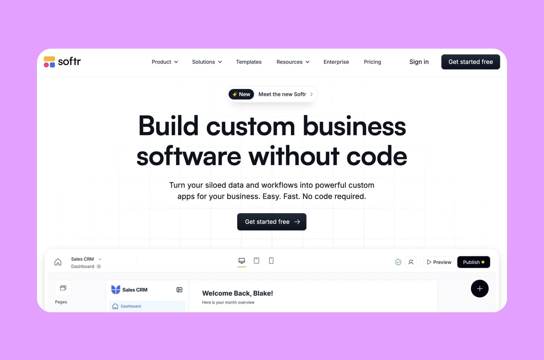 Softr for client portals with Airtable