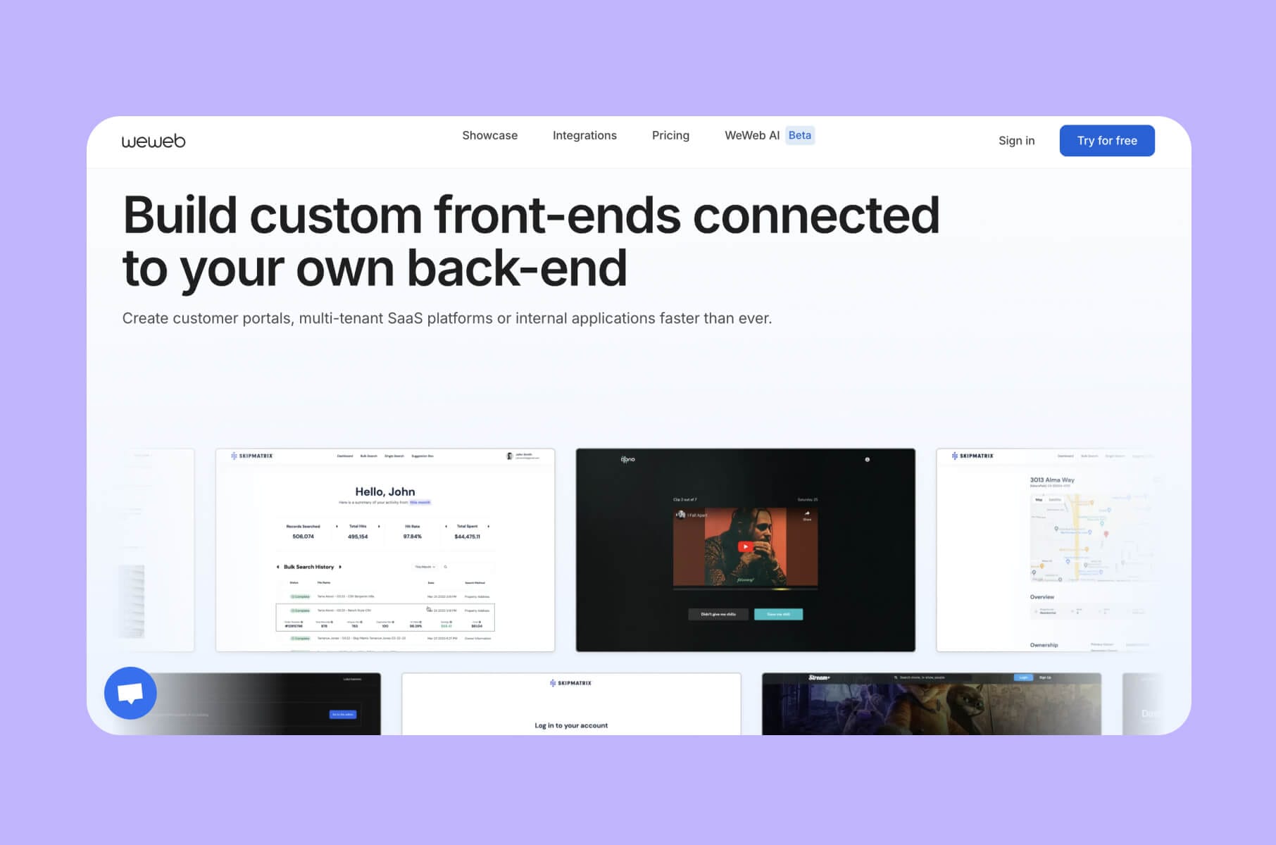 WeWeb website builder overview