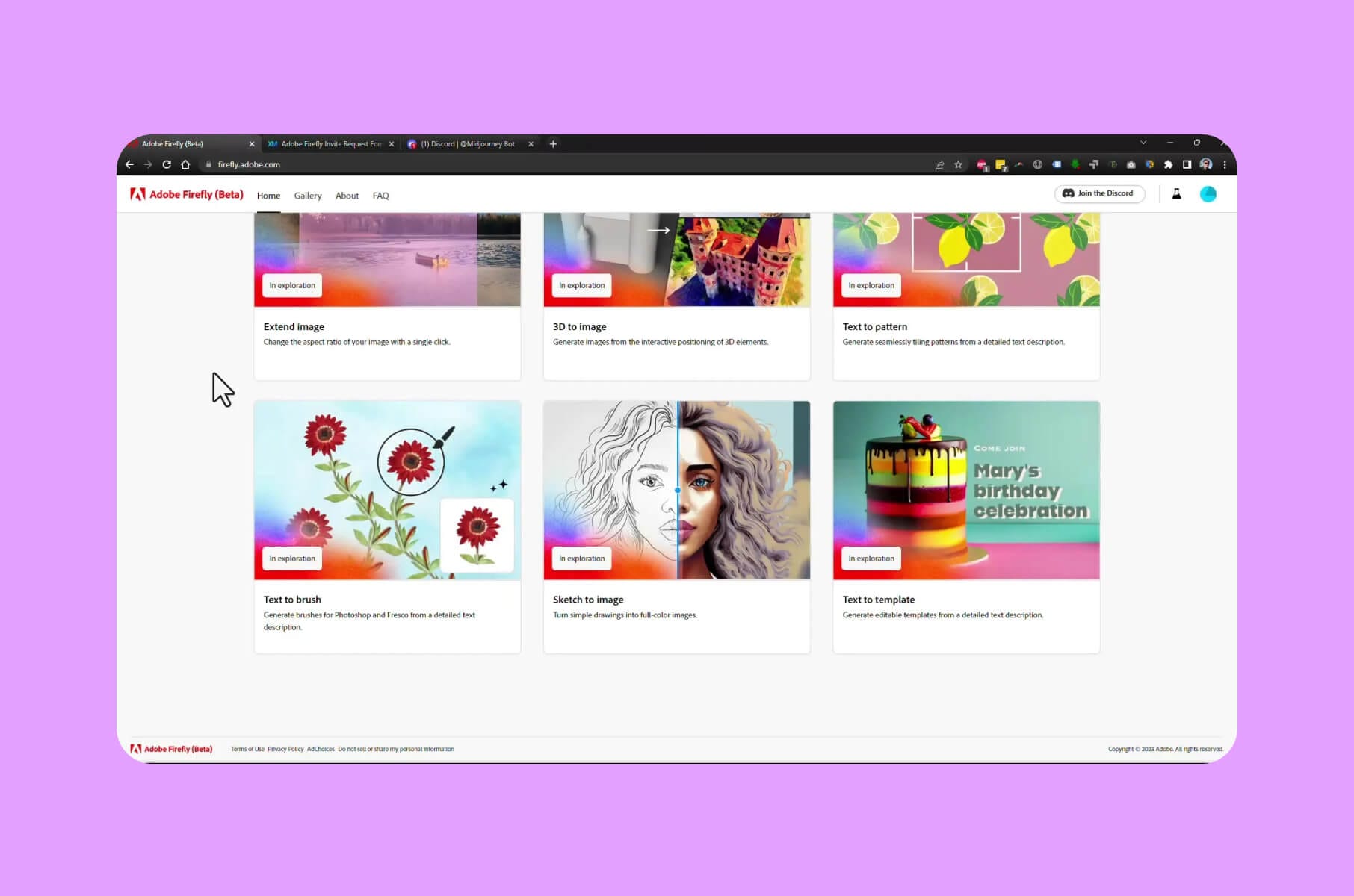 Adobe Firefly. Generative AI in the Creative Cloud