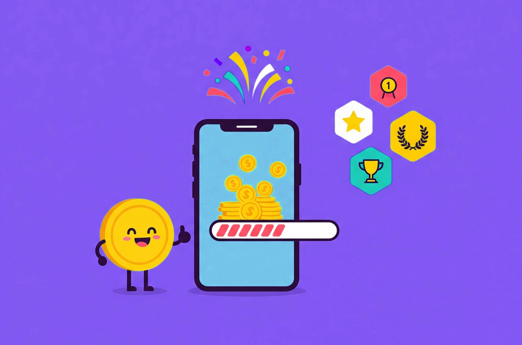 Warm, gamified, and friendly UX