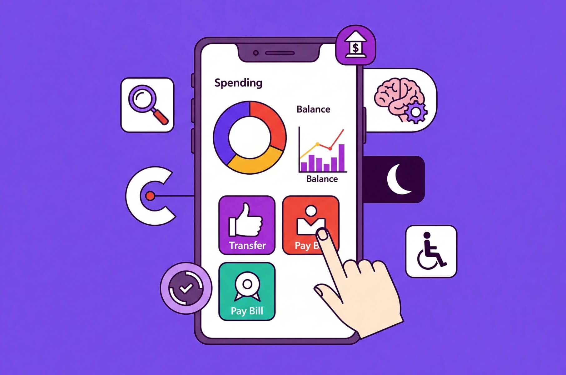 Intuitive, mobile-first interface