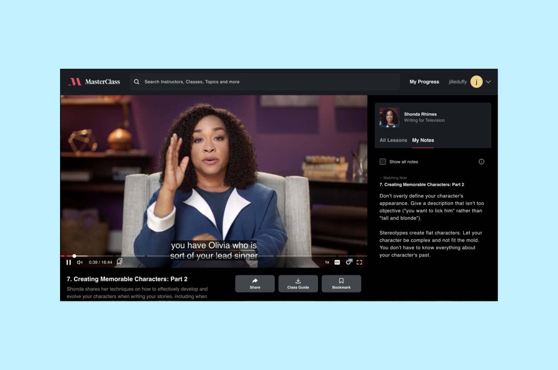 Best designed Edtech platforms: Masterclass