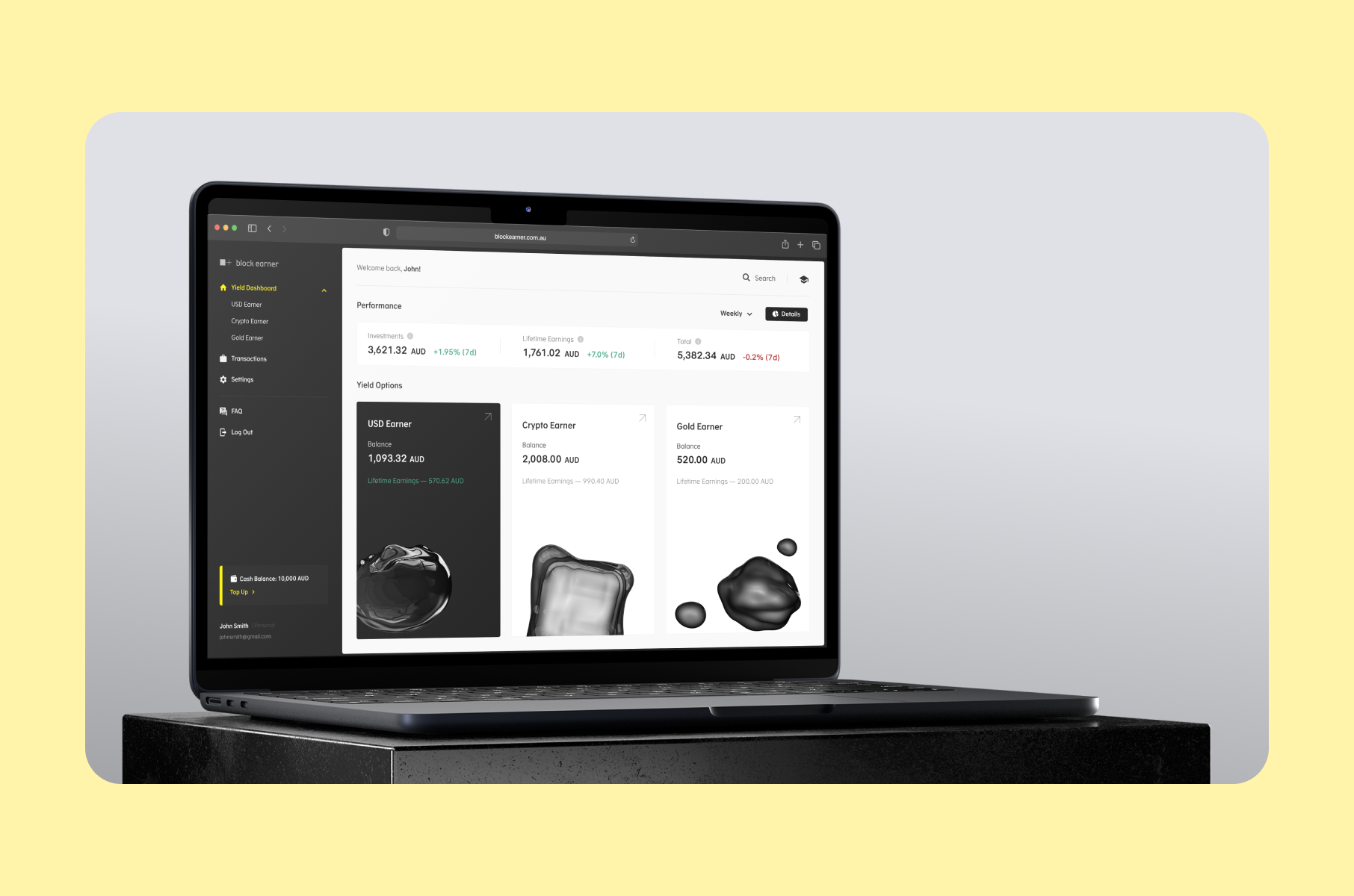 Best Web3 websites: Block Earner