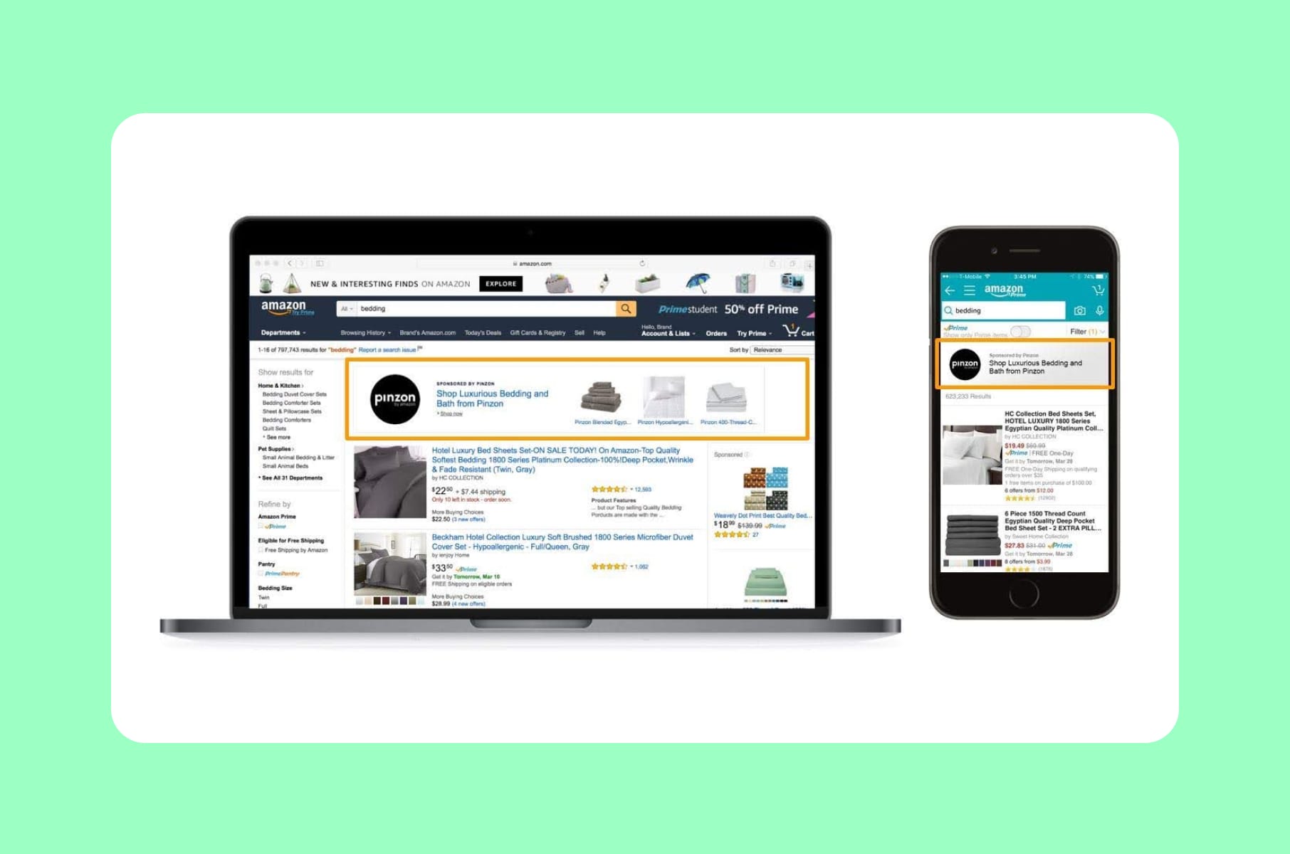 Bad UX: Amazon's search results