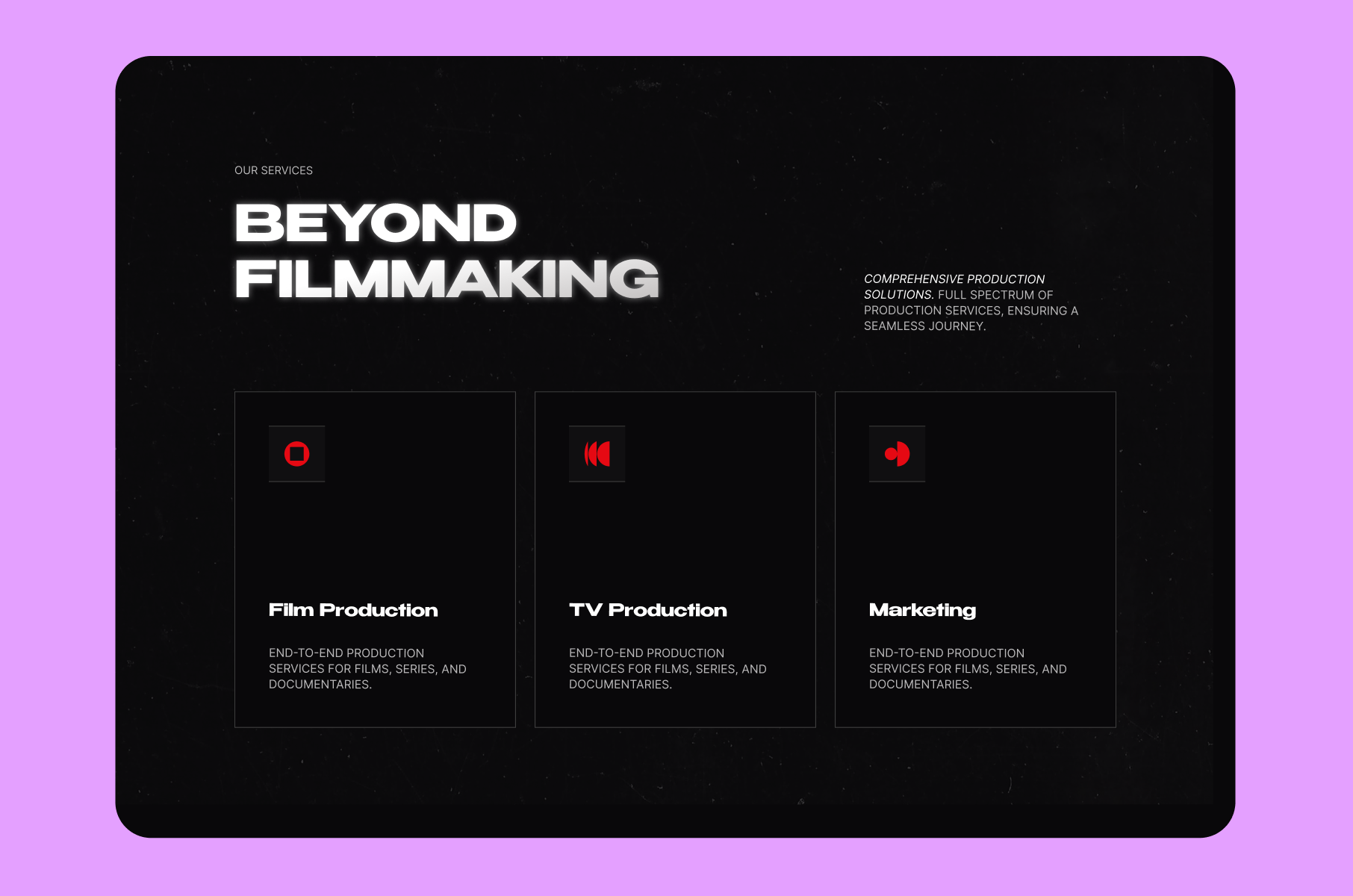 DGC website copy example