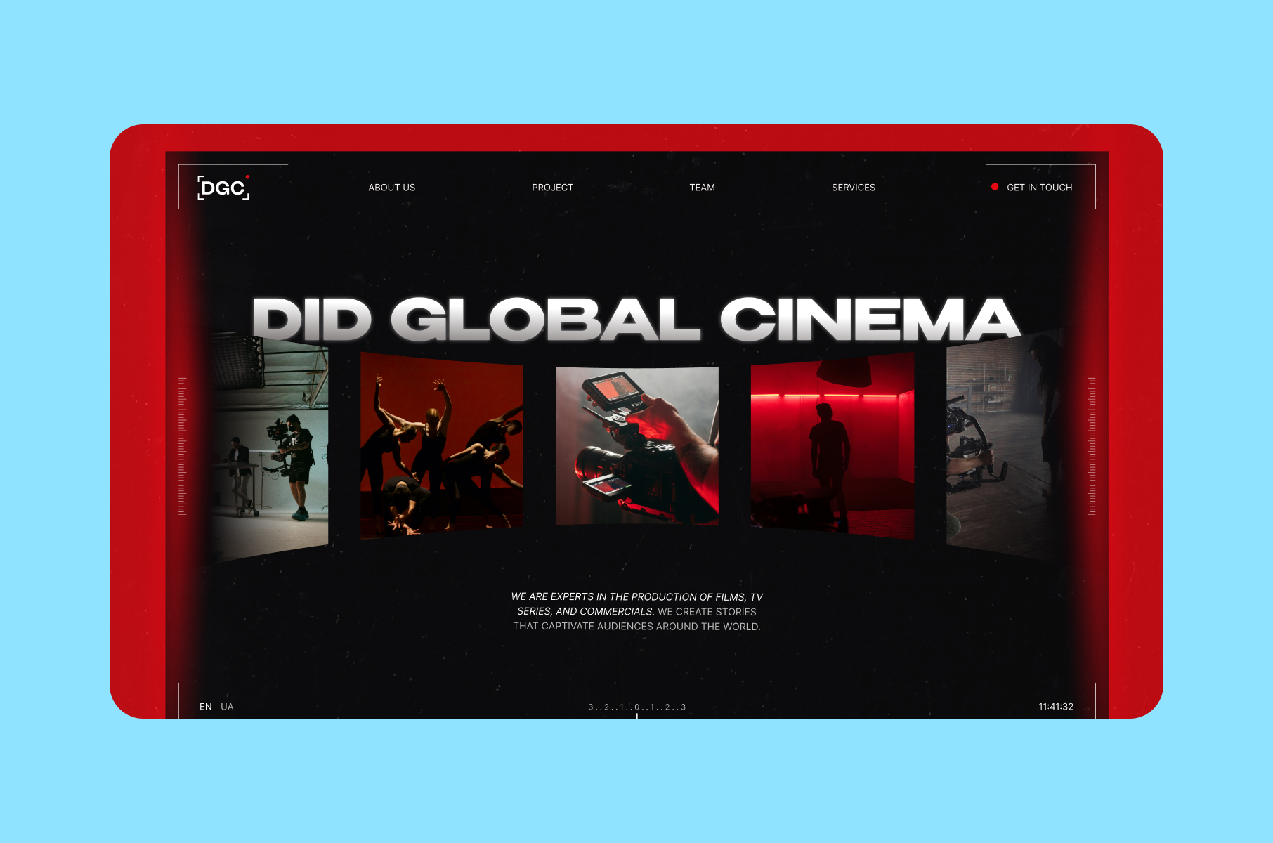 Branding design for DGC