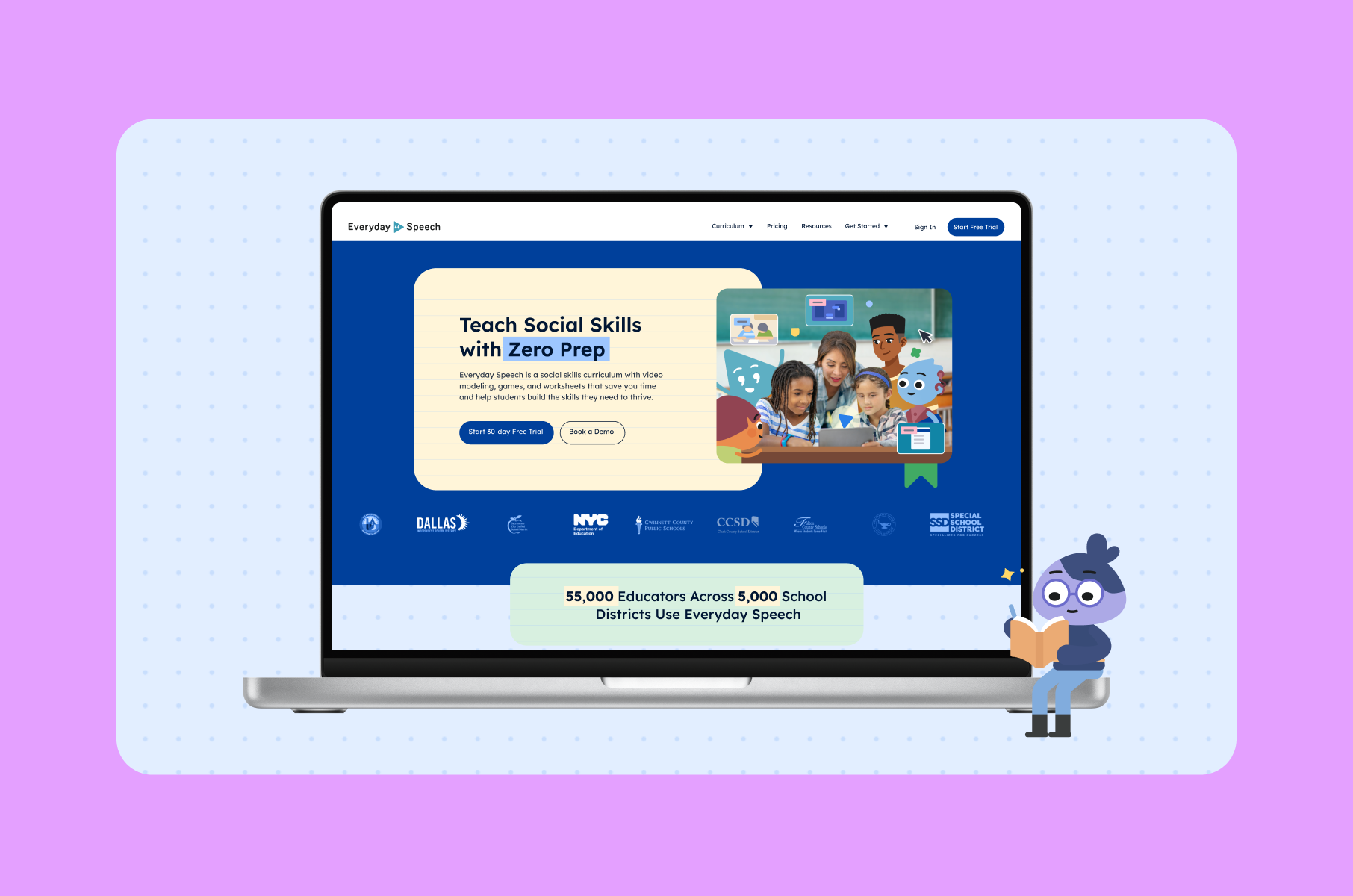 EverydaySpeech website copy example