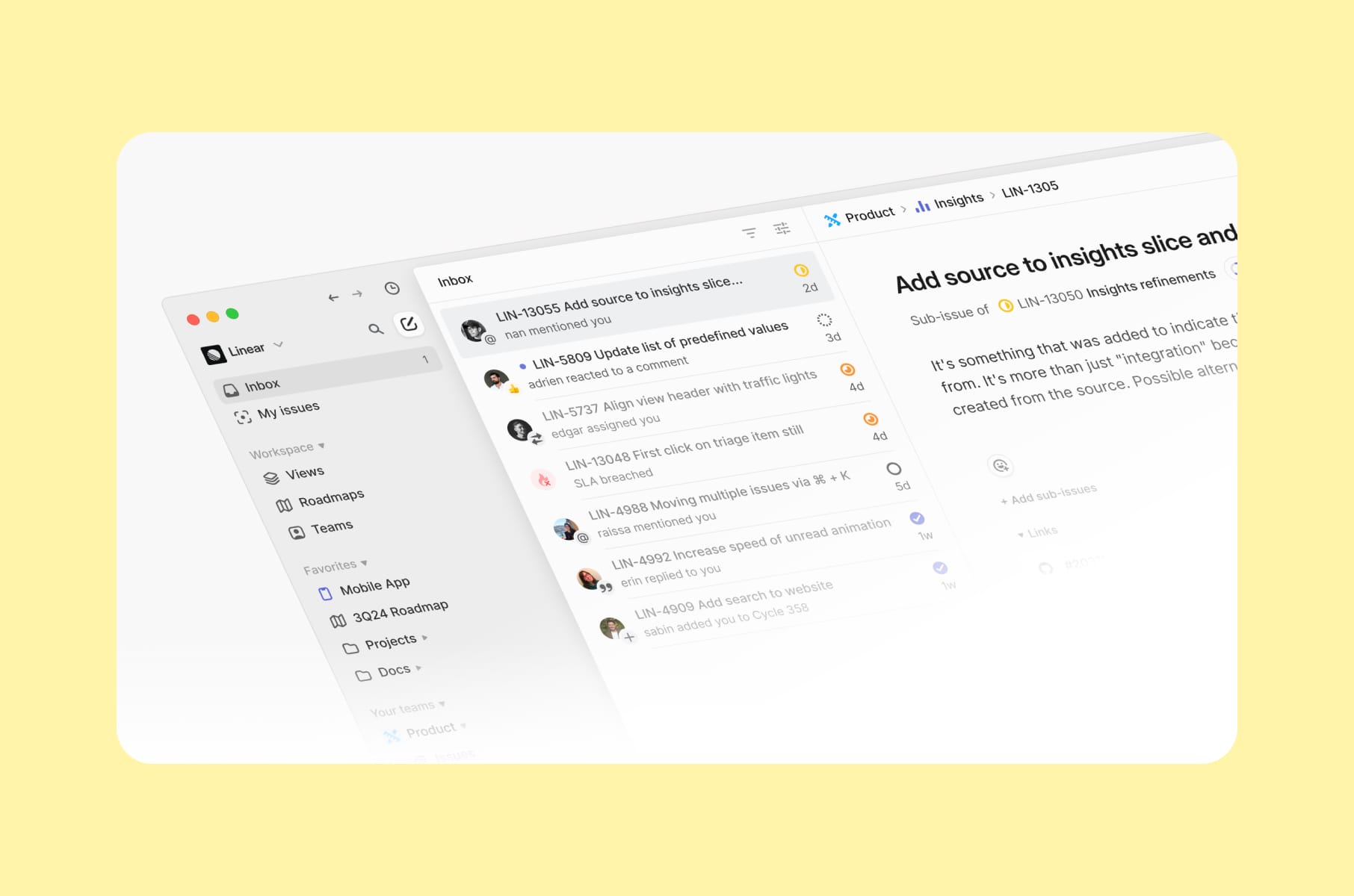 UX best practices: Linear