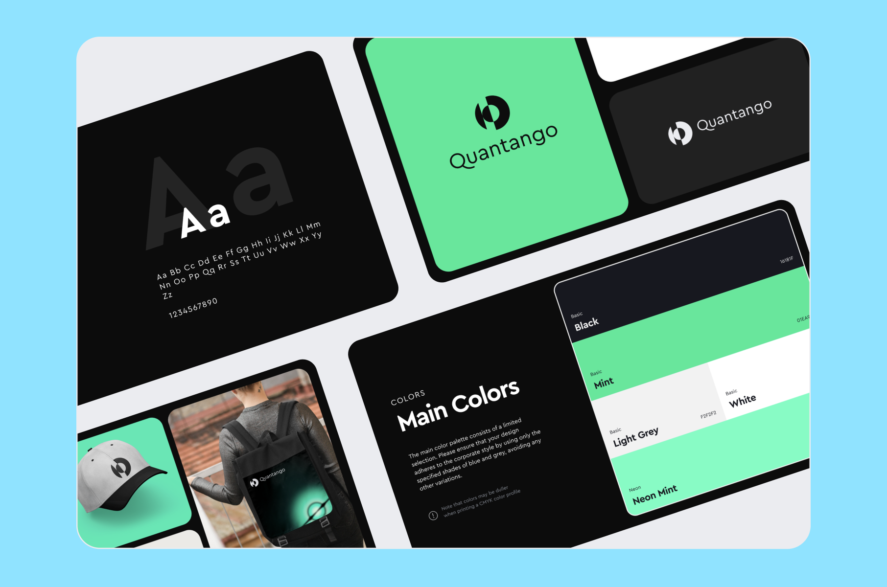 Branding design for Quantango