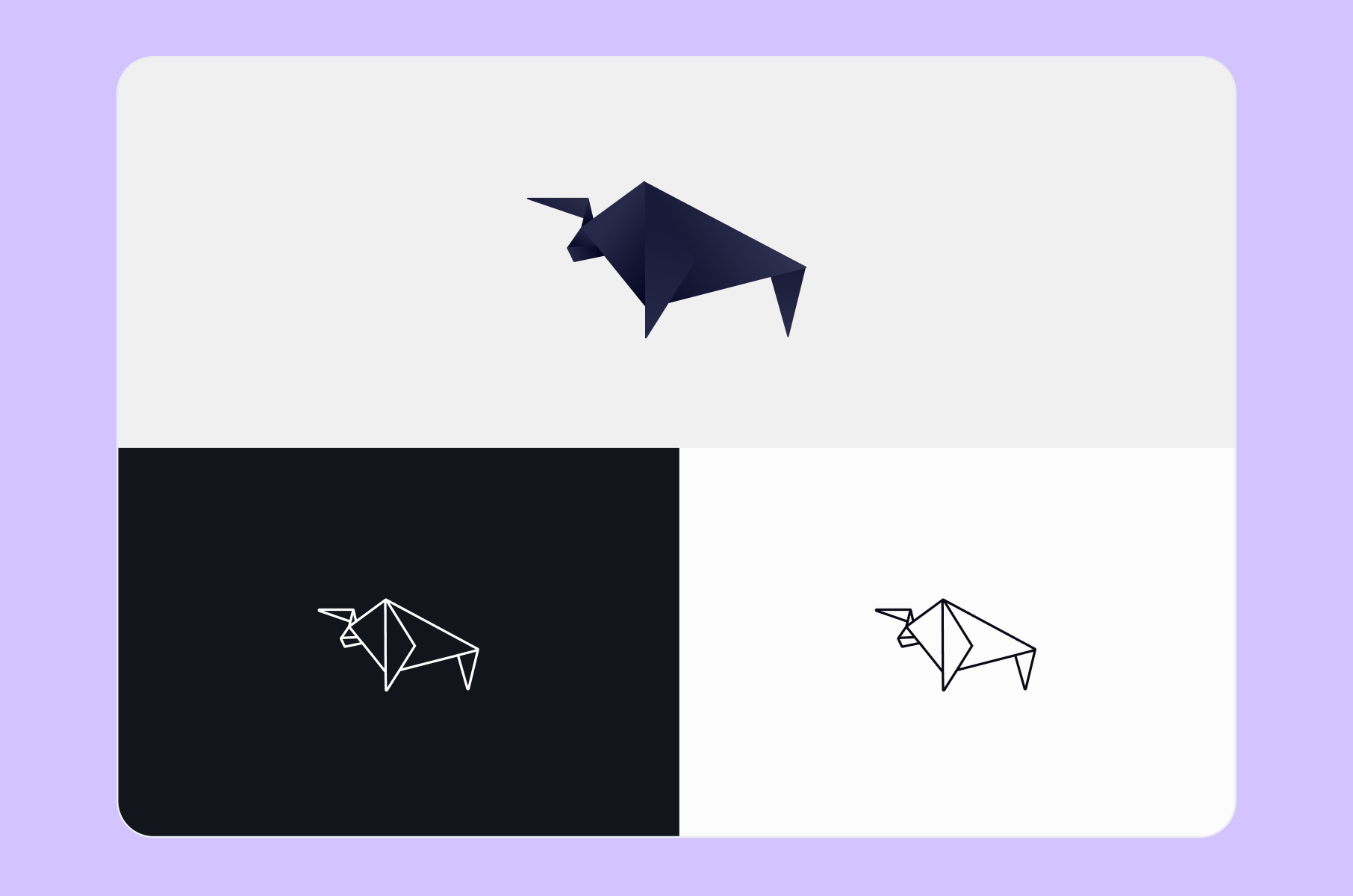 NFTBull logo sketches