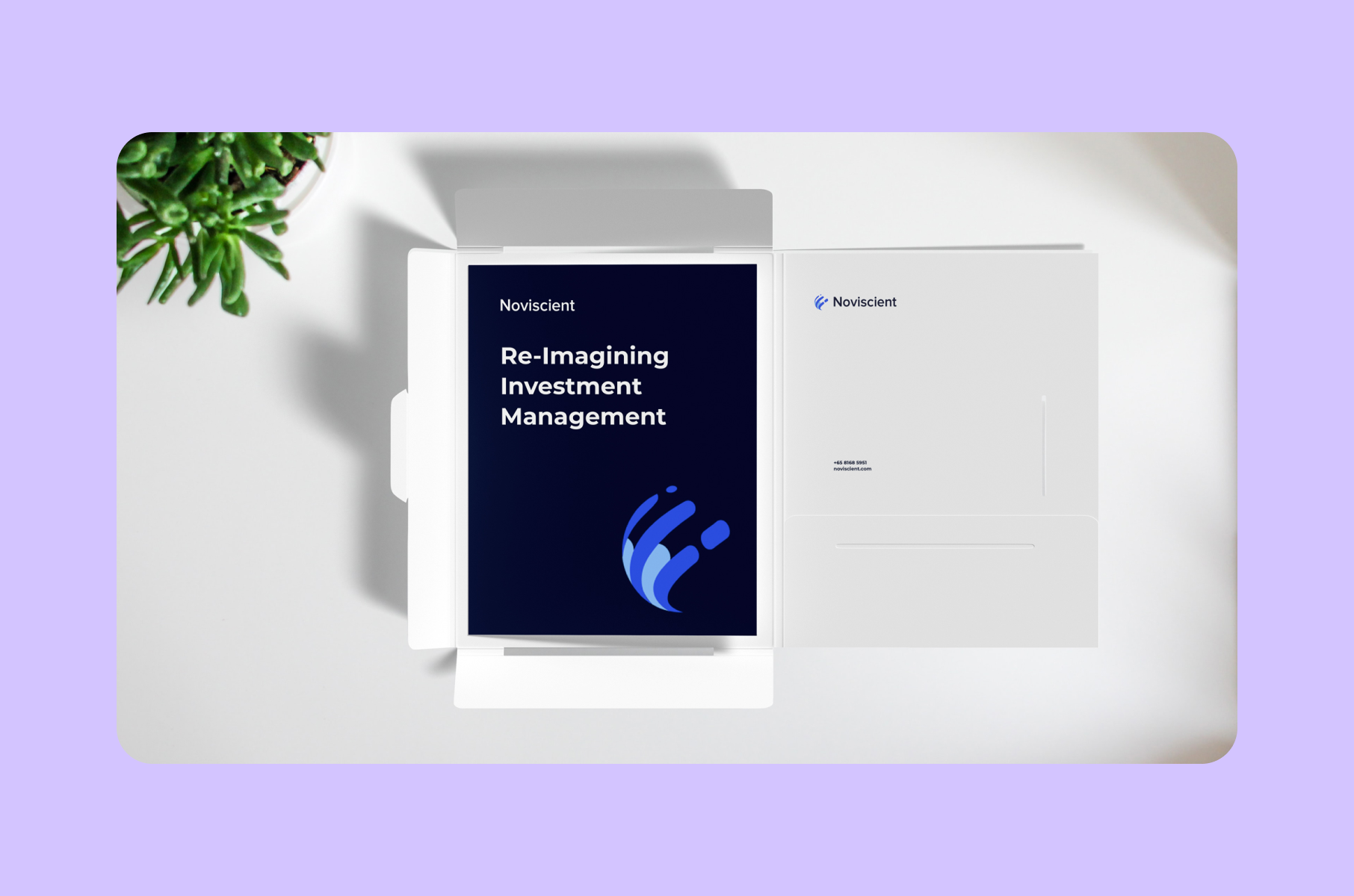 Noviscient brand identity