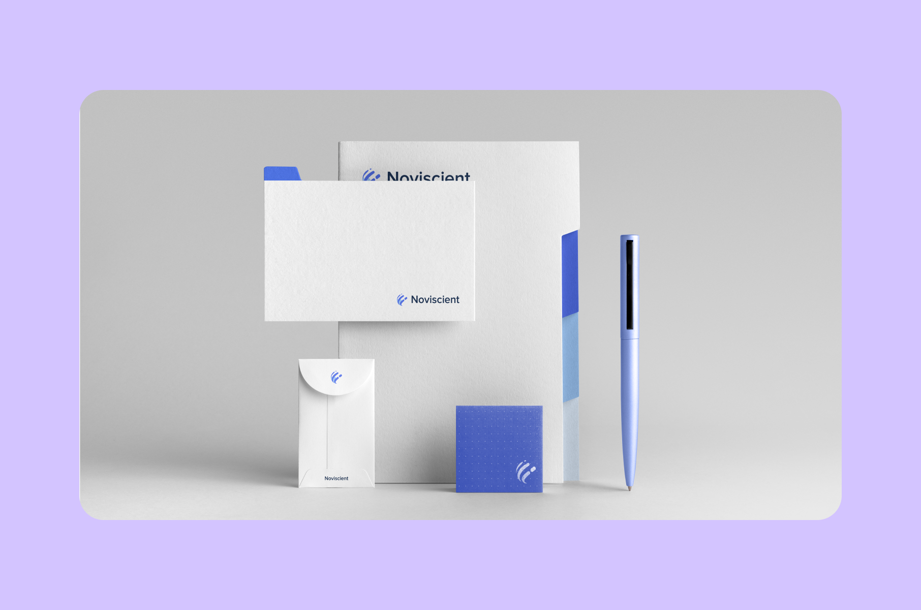 Noviscient brand identity