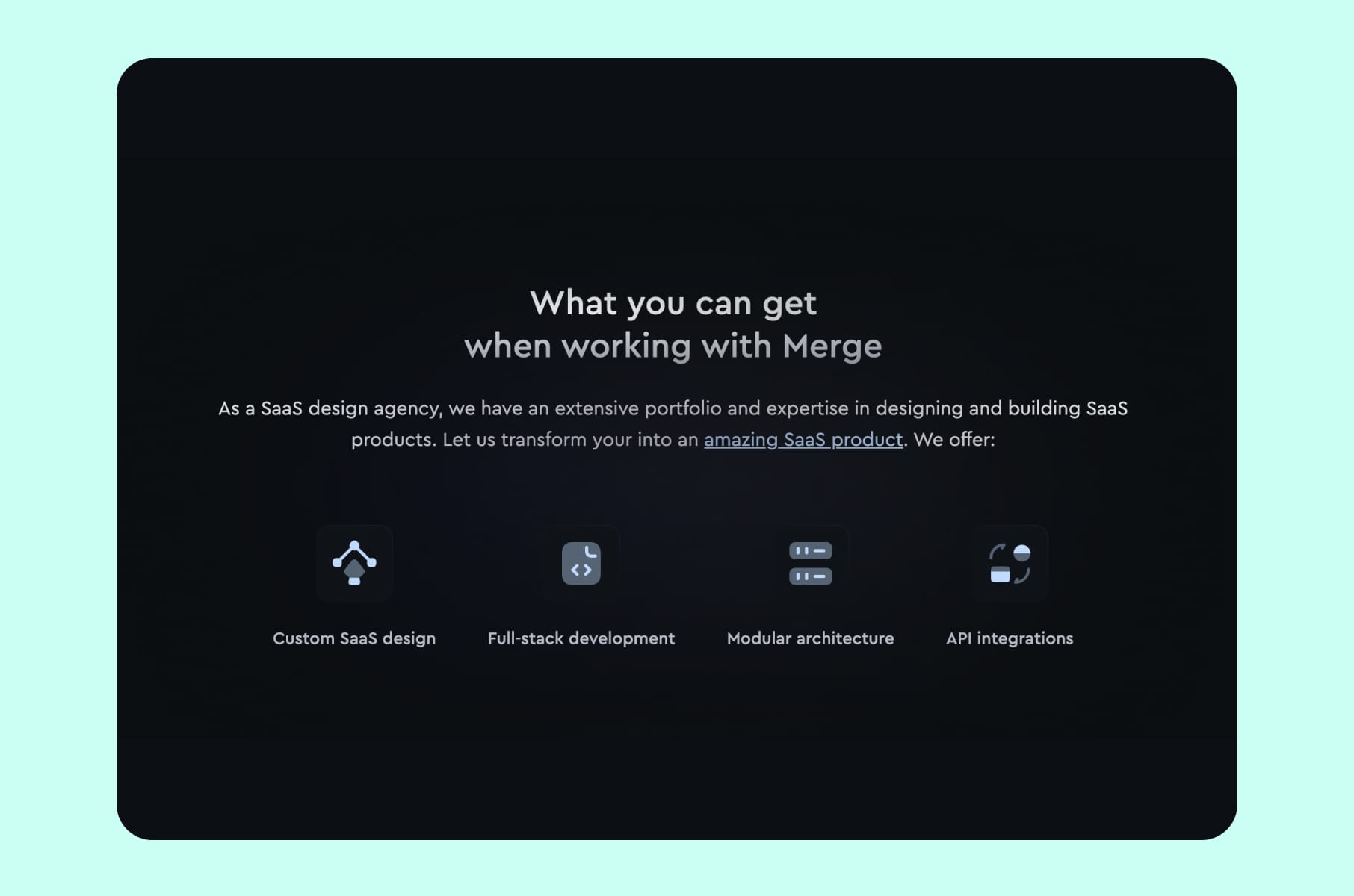 SaaS UX UI design and development team