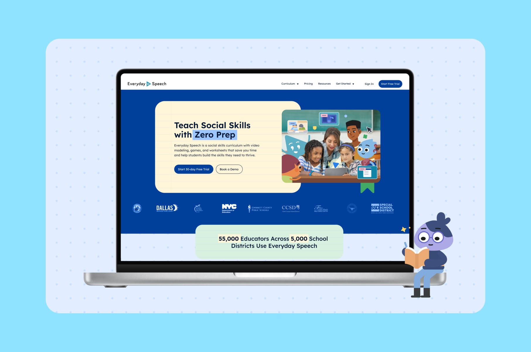 Everyday Speech website redesign