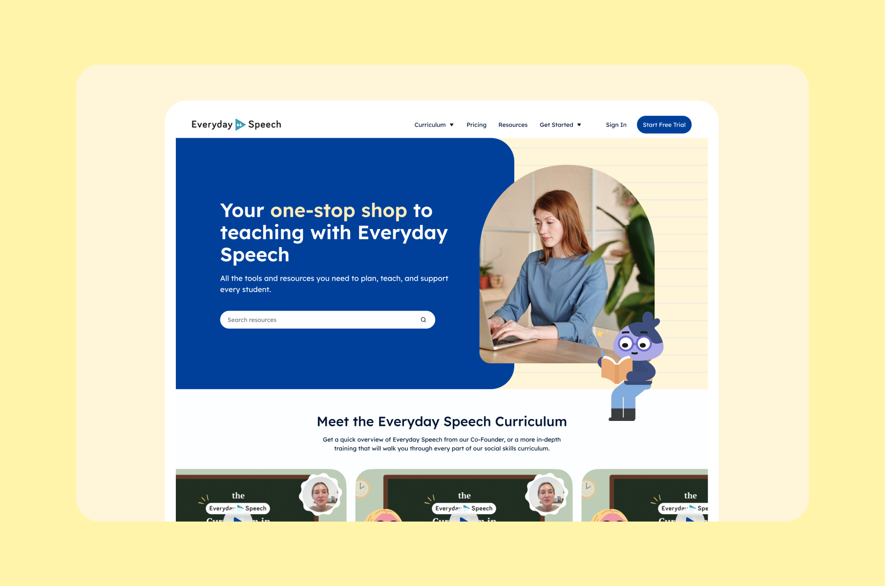 Everyday Speech UI/UX design