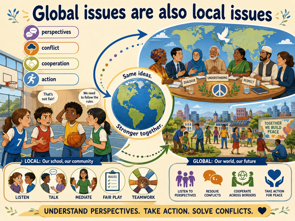 “Global issues are also local issues.” (OECD, Global competence framework)