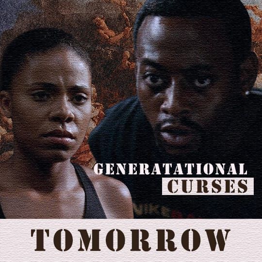 Image of Quincy and Monica from Love & Basketball. Text in the image: "Generational Curses" and "Tomorrow"