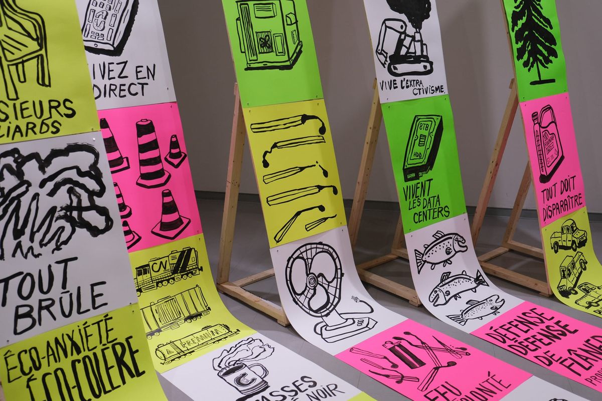 Une expo et c'est presque fini