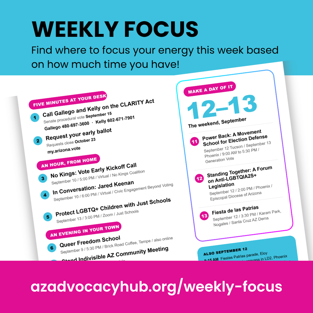 Weekly Focus