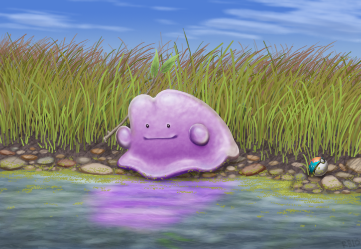 Pokemon's Peel-Off Ditto Is Nuts