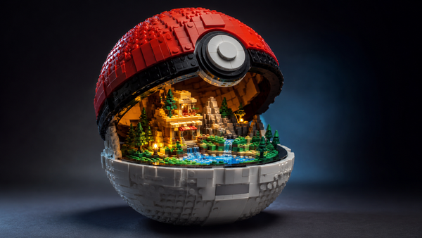 There Are Two LEGO Poké Balls. Only One of Them Is the Exciting One