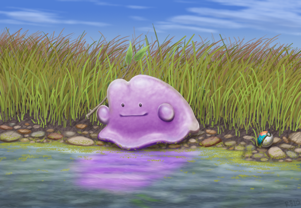 Pokemon's Peel-Off Ditto Is Nuts