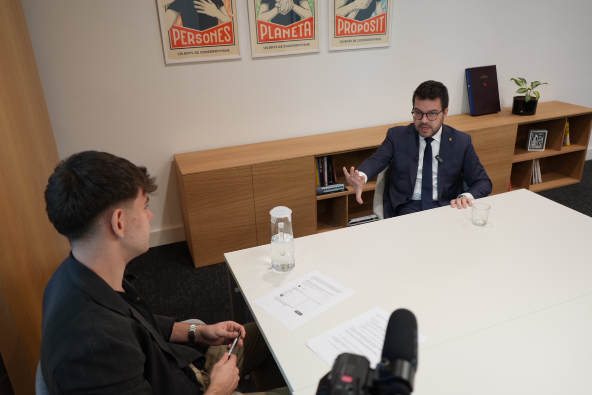 Pere Aragonès: “Si tornés a començar, seria molt més contundent des del primer dia”