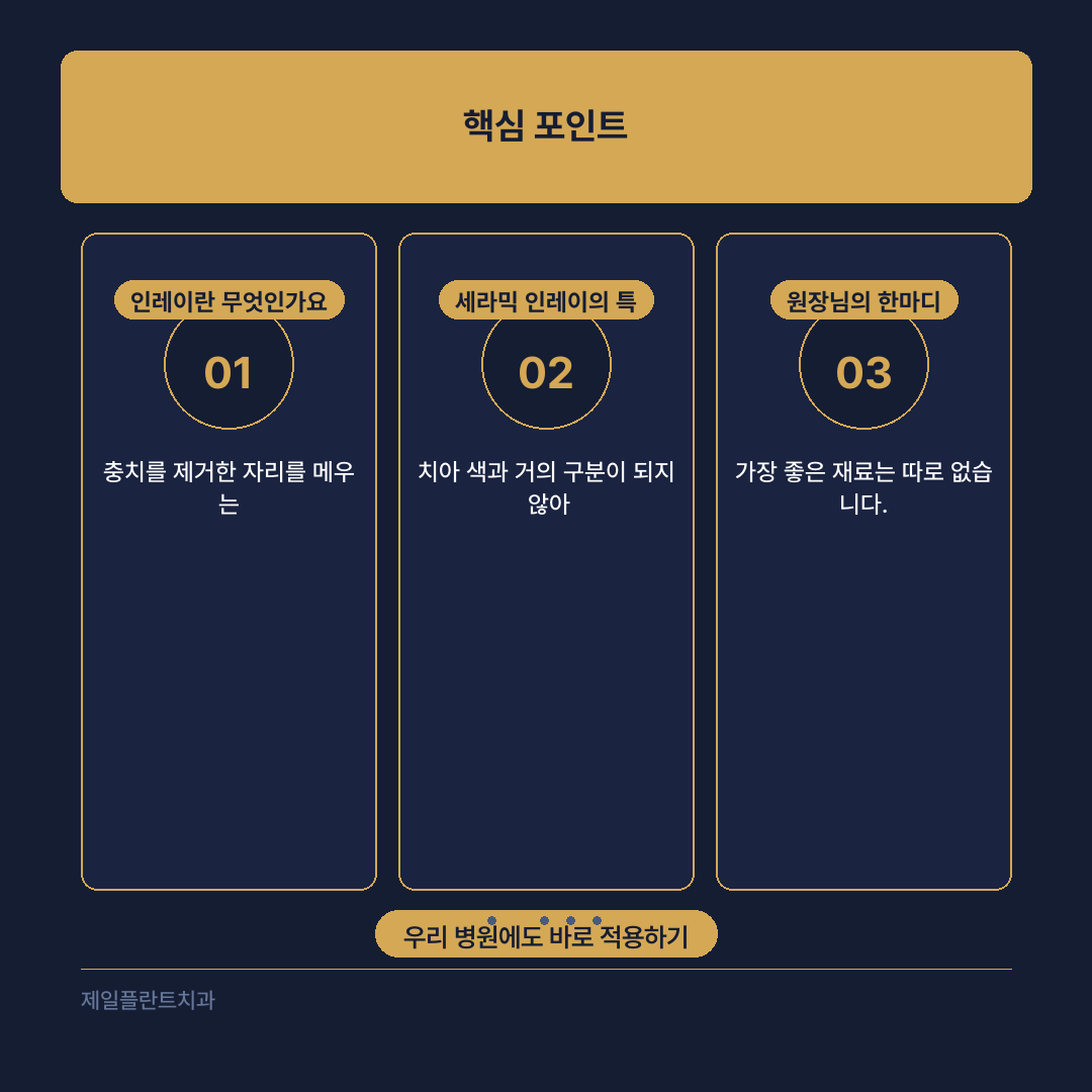 인레이란 무엇인가요?