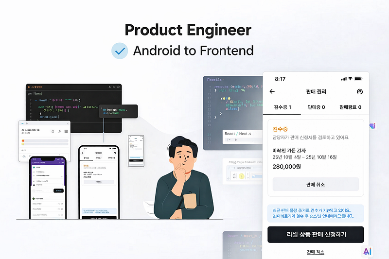 Product Engineer: 안드로이드 개발자가 AI로 프론트엔드까지 넘겨본 이유