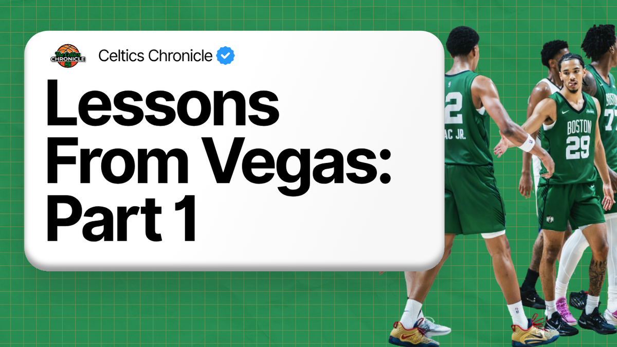 What Vegas Told Us About the Boston Celtics: Part 1