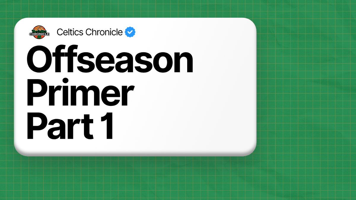 Offseason Primer Part 2: The Draft (part 1)