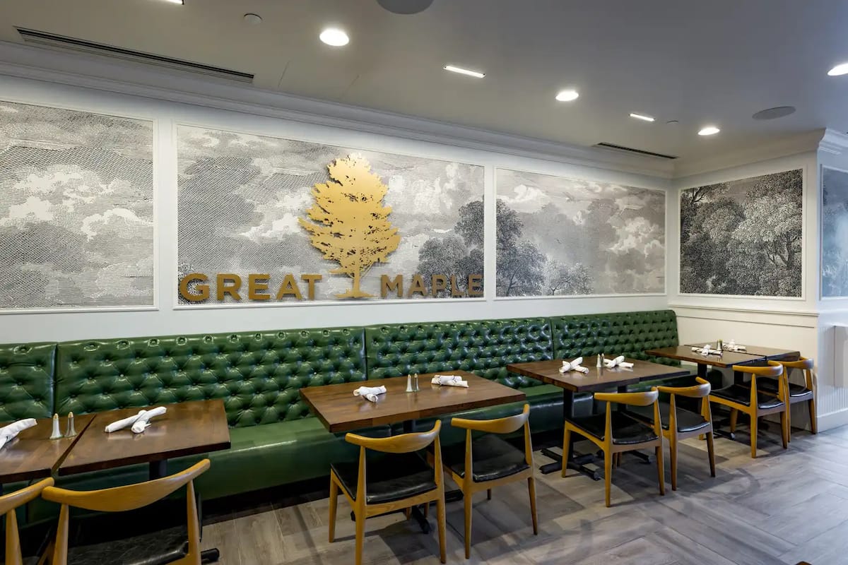 great maple restaurant, disneyland