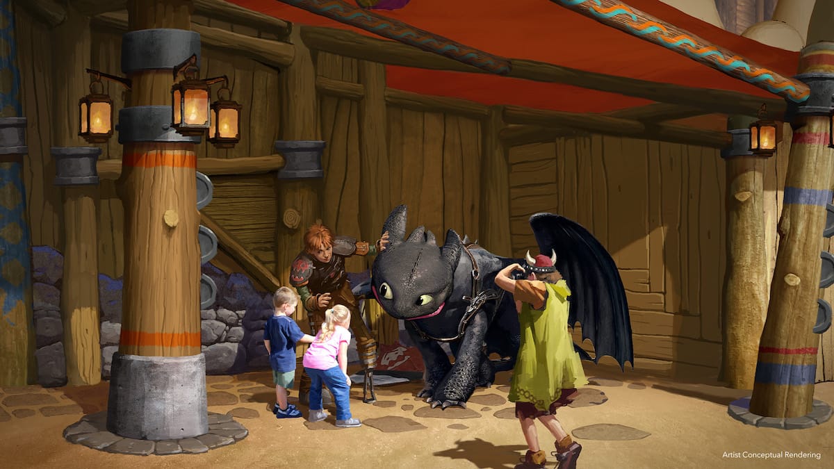 universal orlando meet hiccup and toothless