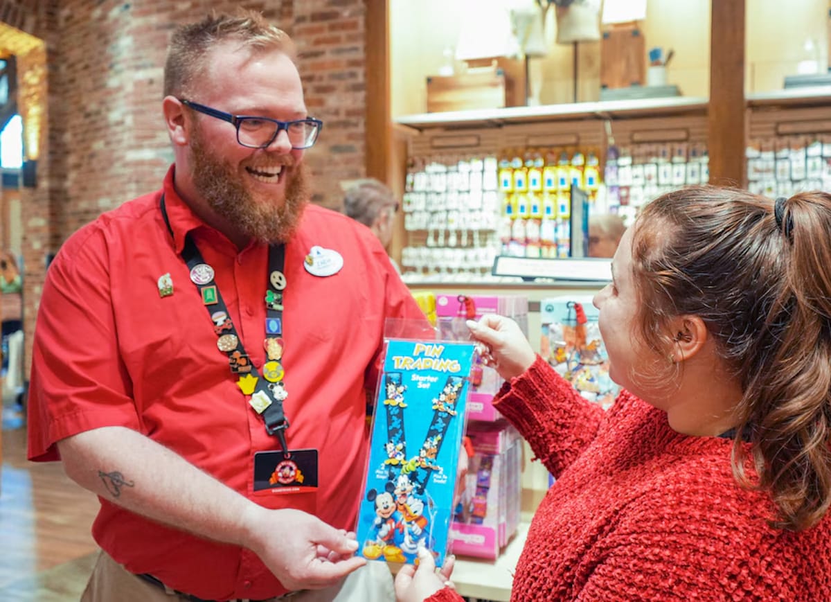 disney pin trading