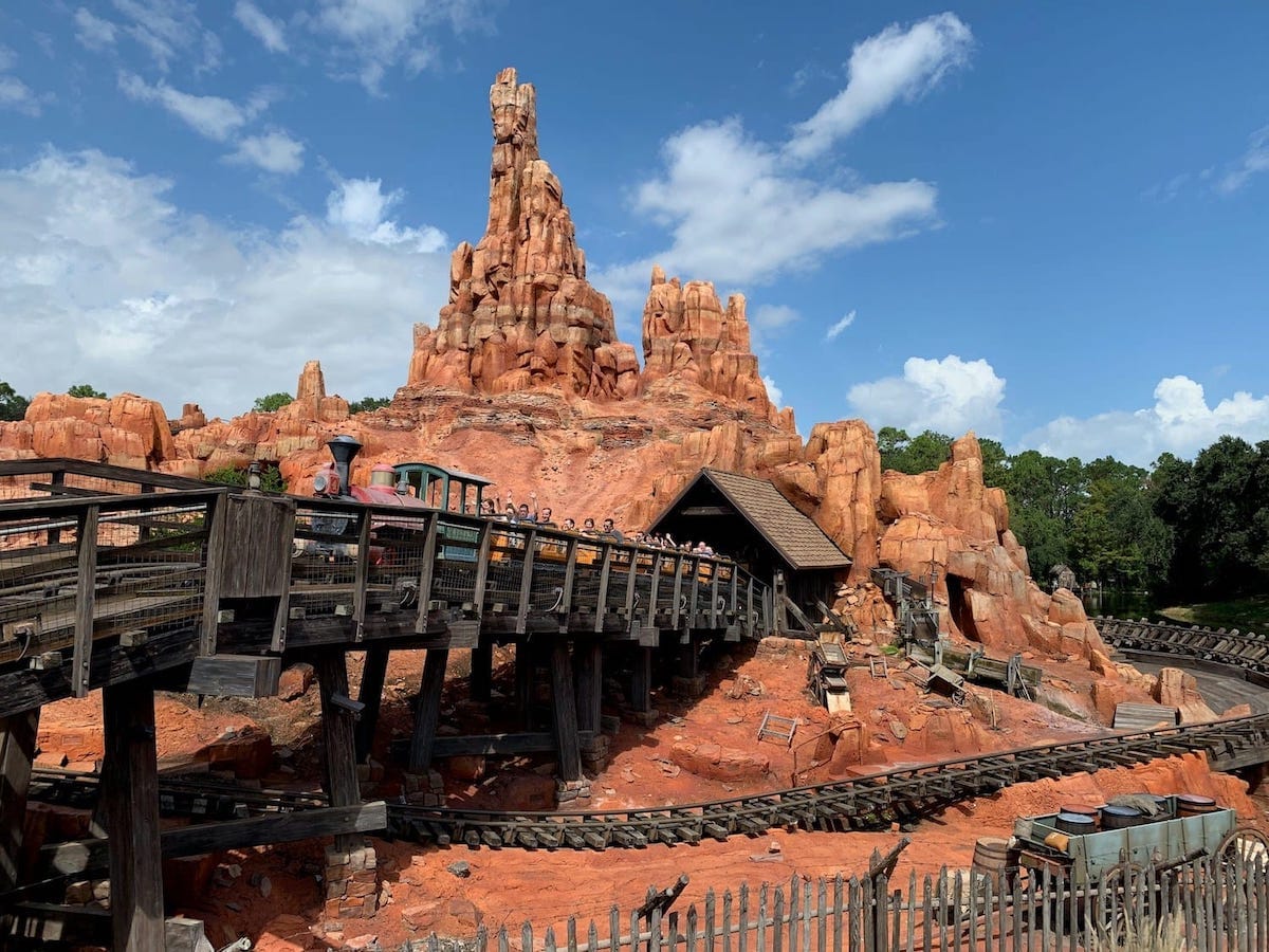 big thunder mountain, walt disney world