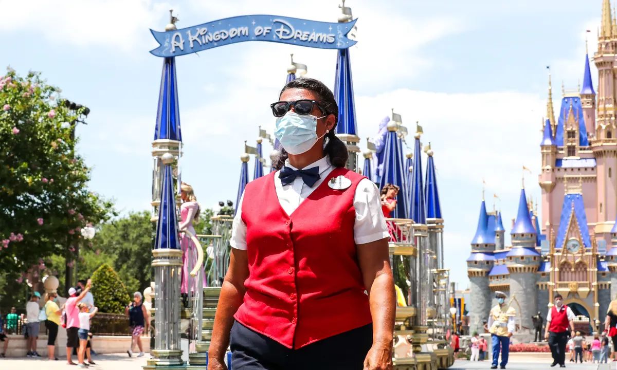 New COVID-19 Testing Site In Disney World