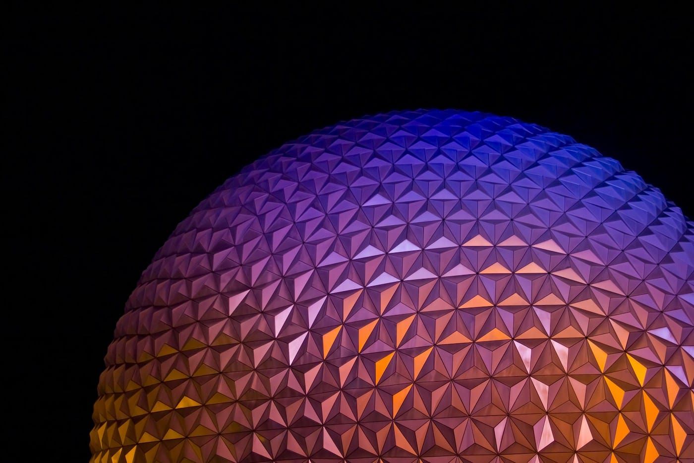 epcot at night, disney world