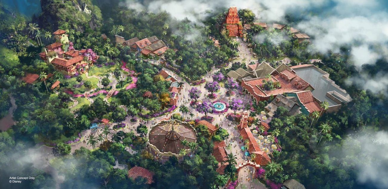 disney dinoland replacement concept art