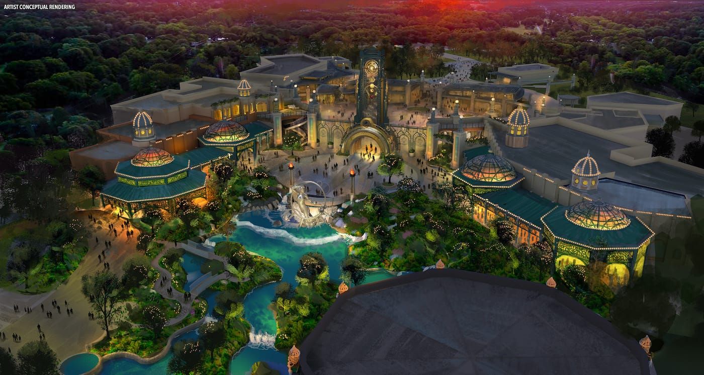 celestial park at epic universe, universal