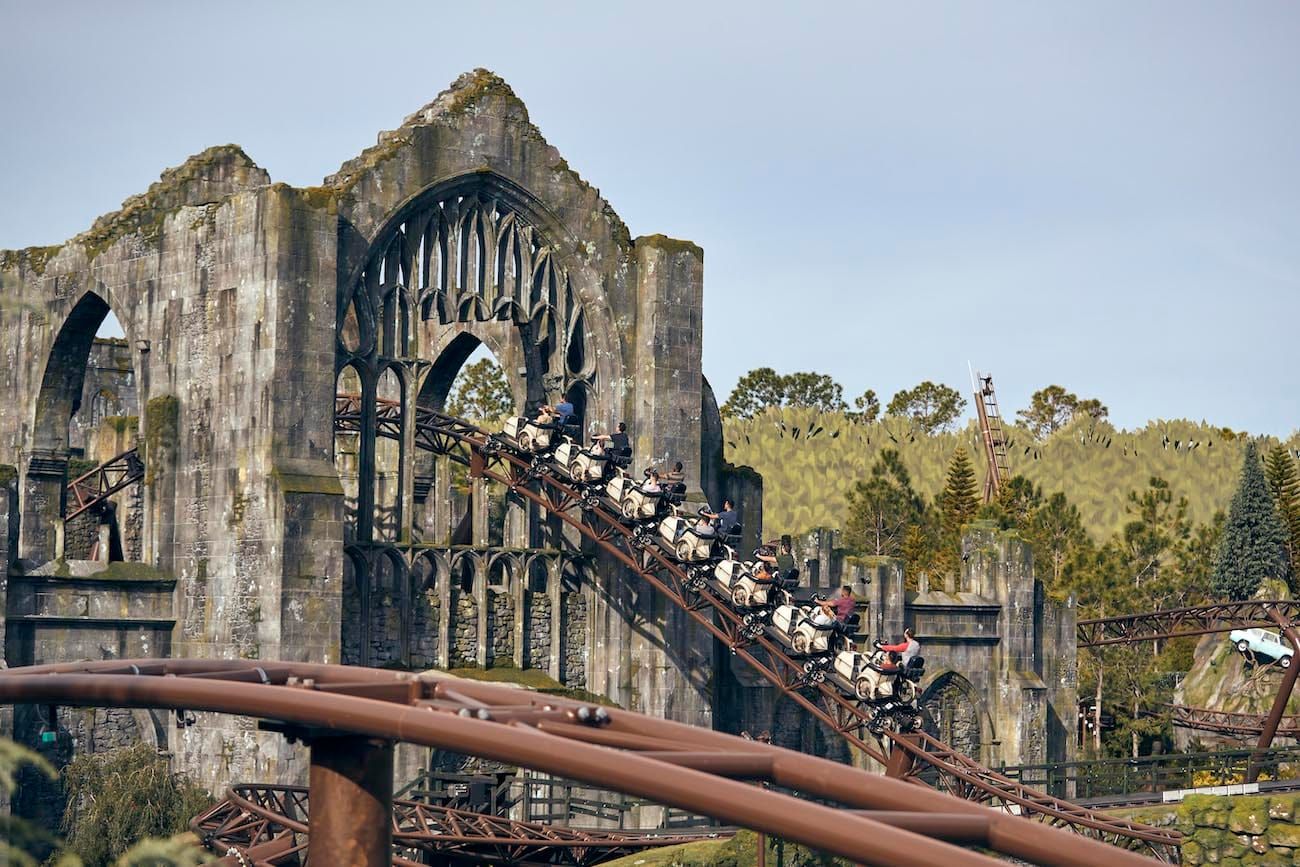 hagrid's motorbike adventure at universal