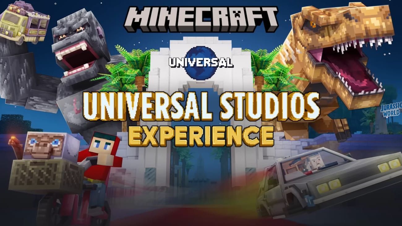 universal studios x minecraft