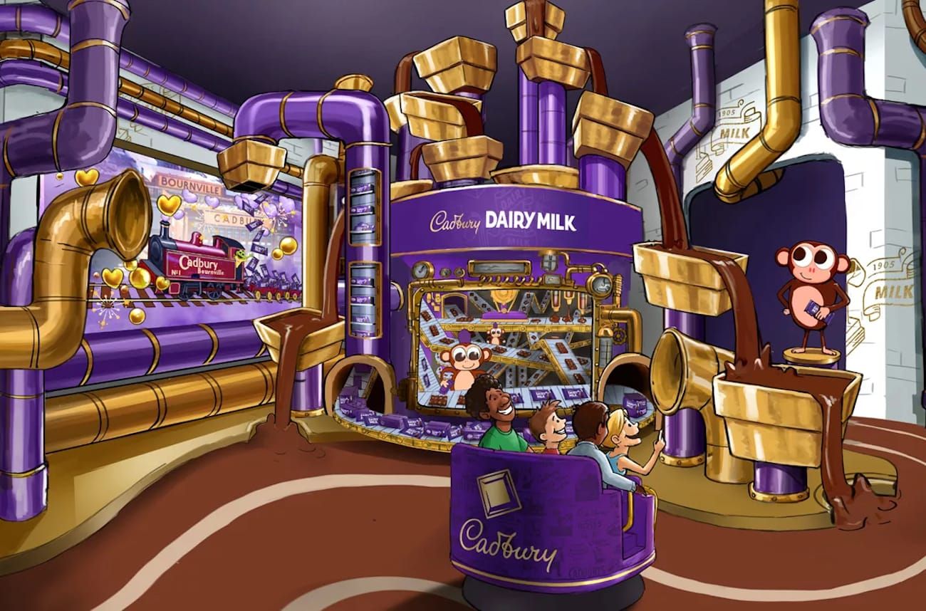 cadbury world new ride