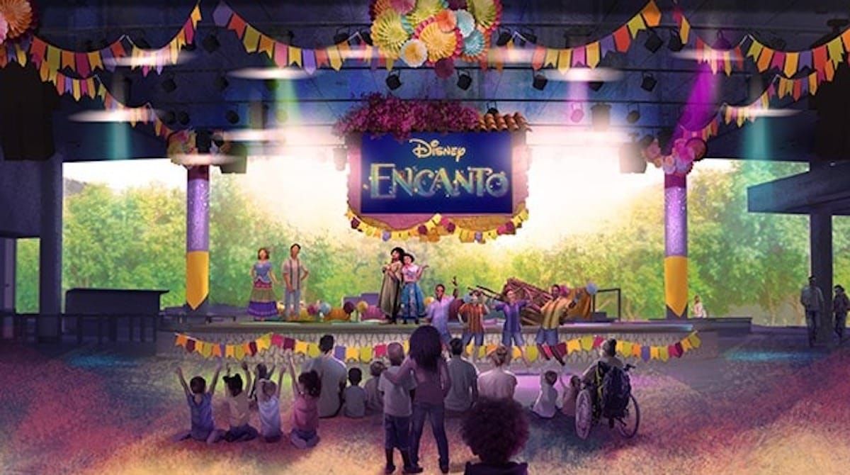 The Encanto stage show will feature the movie's much-loved Madrigal family. Disney. 