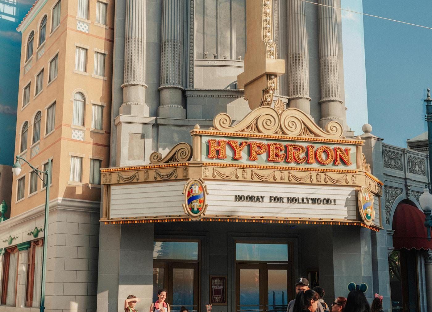 hyperion theatre at disney california adventure